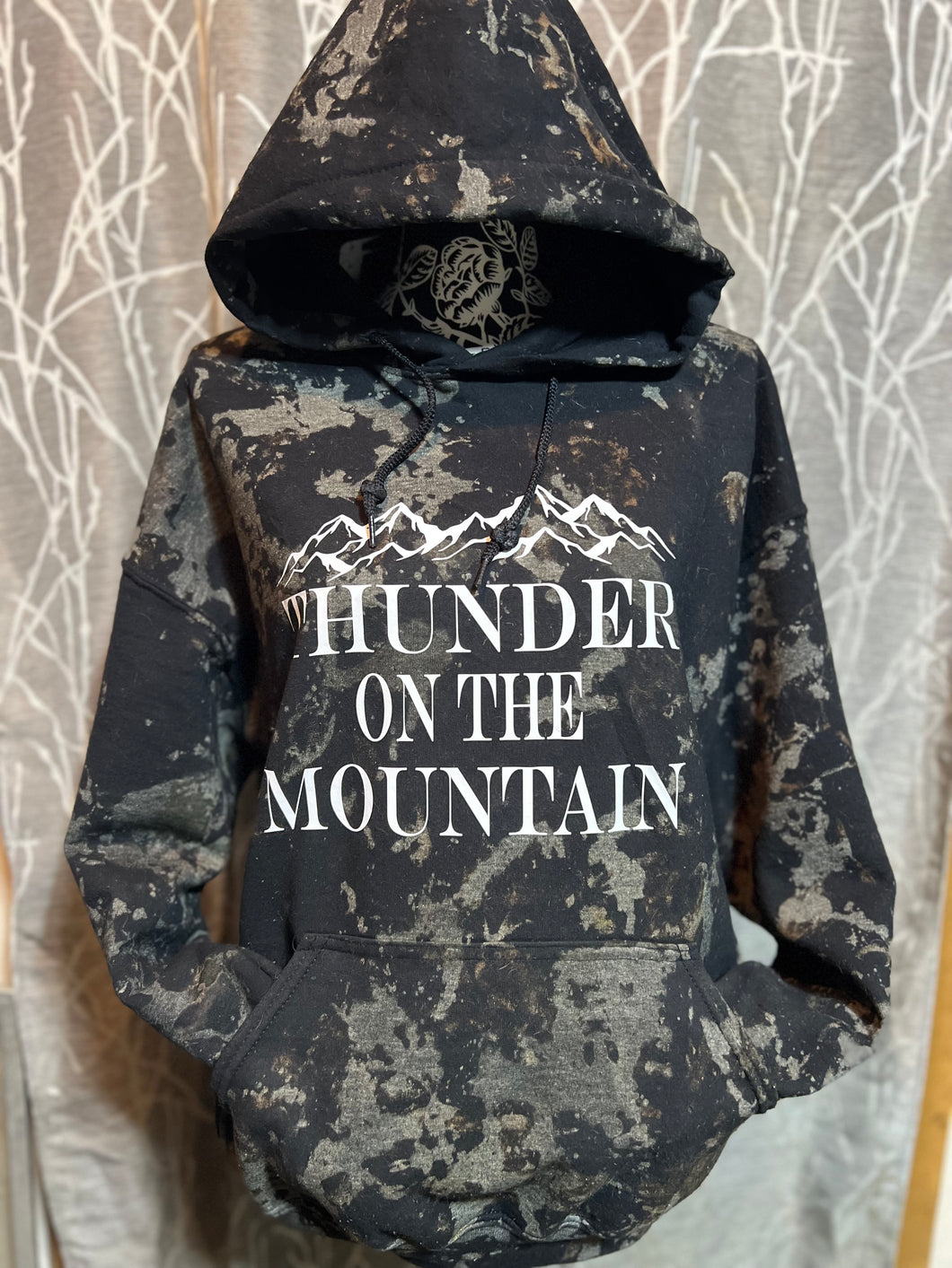 Bleached Thunder On The Mountain Hoodie