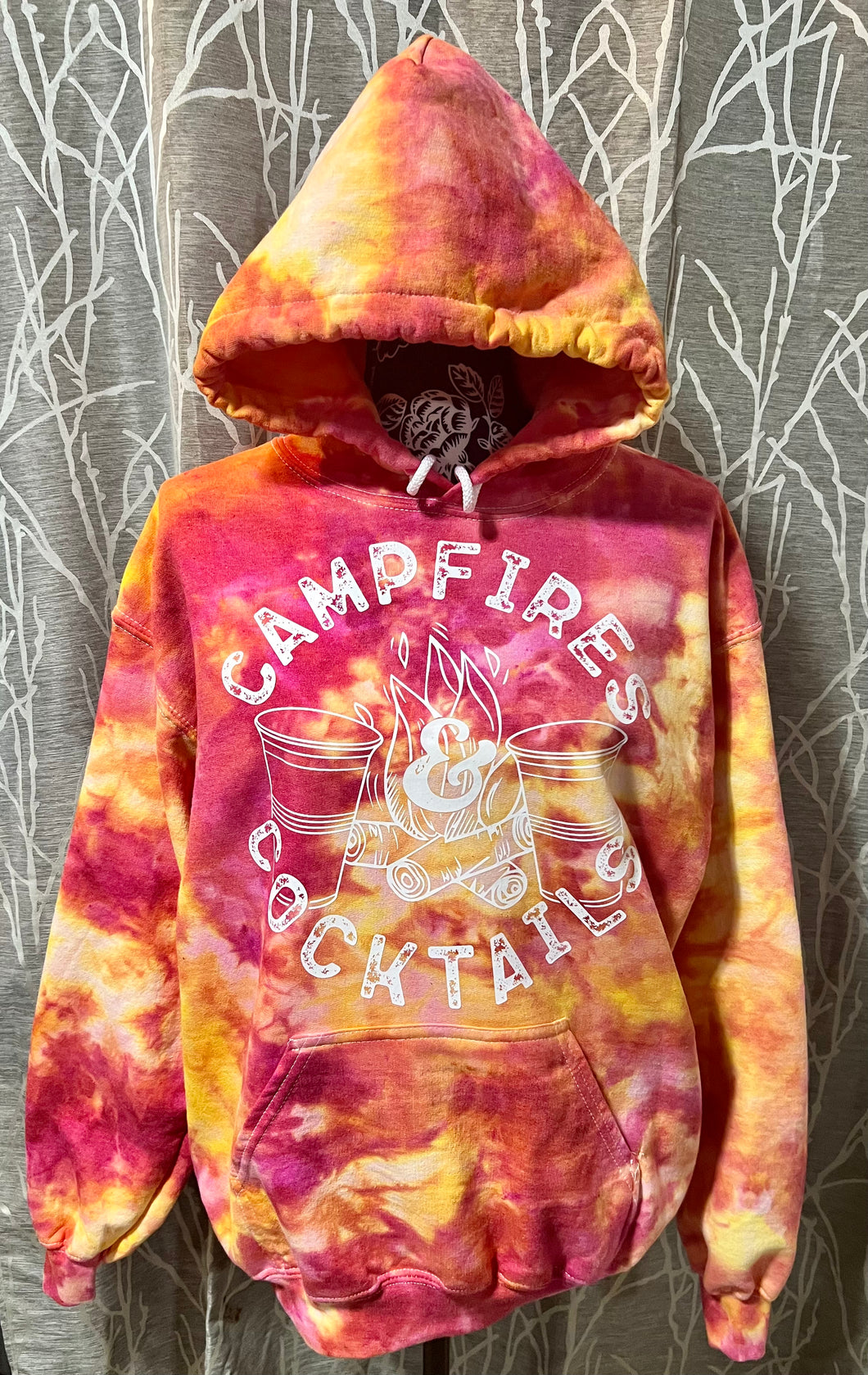 Campfire & Cocktails Tie Dye